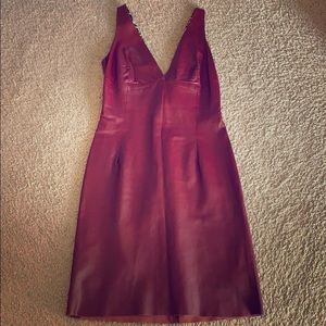 Vintage Garrison leather dress